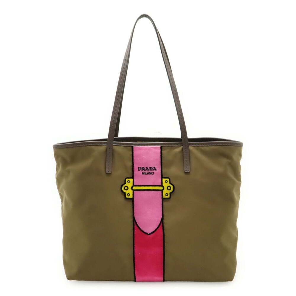 PRADA Pink Leather Shoulder Bag - Picture 2 of 10